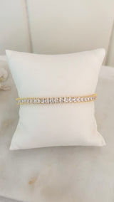 Princess Line Tennis Bracelet