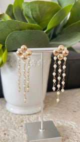 Pearl Cascade Earrings