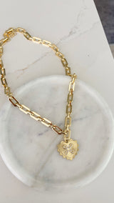 The Power Heart Link Necklace