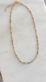 Rainbow Choker Necklace