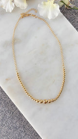 Abby Ball Choker Necklace