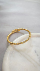 Halo Bead Cuff Bracelet