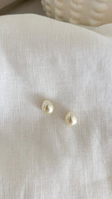 Pear Pearl Studs