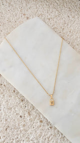 Held Close Lock Necklace