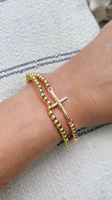 Cross Duo Set Bracelets