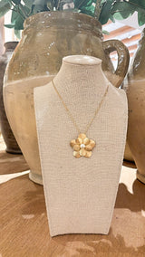 Golden Blossom Necklace