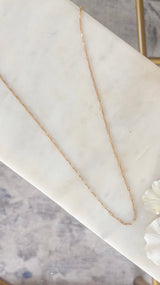 Paperclip 2mm 23” Chain Necklace