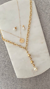 Roma Long Lariat Necklace