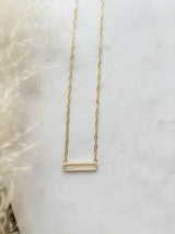 Gisele Paperclip Necklace