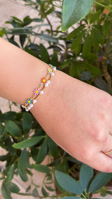 Daisy Multi Color Bracelet