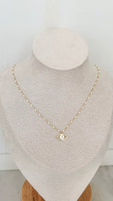 Halo Eye Necklace