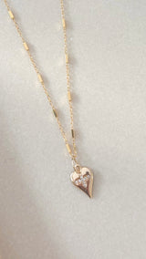 Phoenix Rising Heart Necklace
