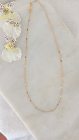 Golden Whisper Chain Necklace