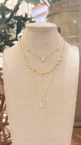 Pearl Edge Necklace