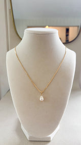 Delilah Dot Pearl Necklace