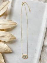 Turquoise Eye Necklace