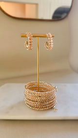 Golden Hour Hoop Earrings