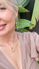 Pearl Cascade Earrings