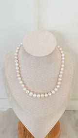 Audrey Pearl Choker Necklace