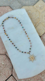 Sunflower Garden Necklace