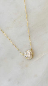Victorian Spark Heart Necklace
