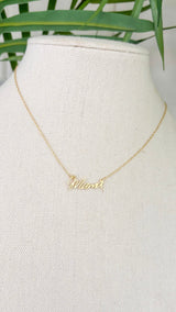 Script Mama Necklace