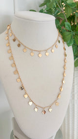Heart Line Chain Necklace
