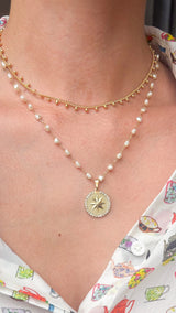 Glow Dots Choker Necklace