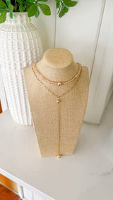 Boho Luxe Crystal Necklace
