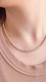 Lu Tennis Necklace