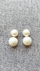 Perle Double Earrings