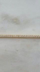 Lu Three Prong Tennis Bracelet