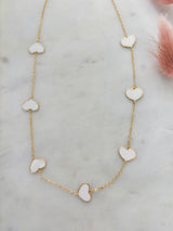A Bit Of Love White Heart Necklace