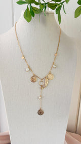 Juliet Lariat Charm Necklace