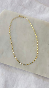 Flake Choker Necklace