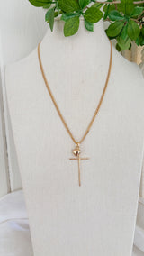 Cross My Heart Necklace