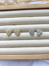 Cluster Flower Stud Earrings