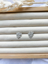 Cluster Flower Stud Earrings