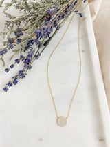 Classic Disc Necklace
