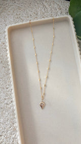 Phoenix Rising Heart Necklace