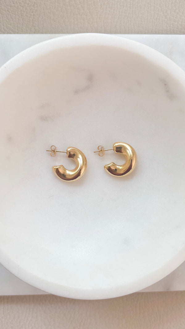 Flow Hoop Earrings