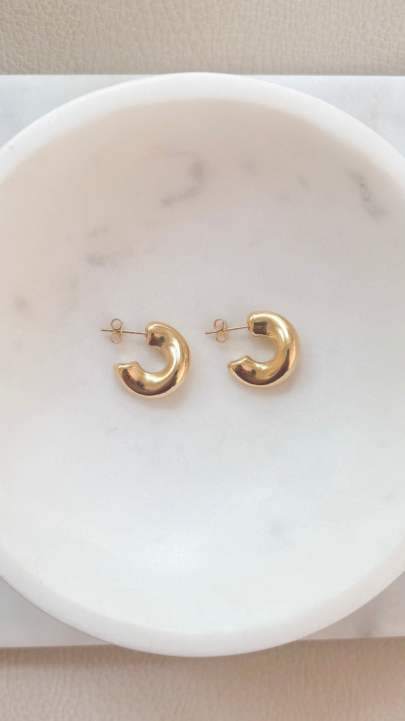 Flow Hoop Earrings
