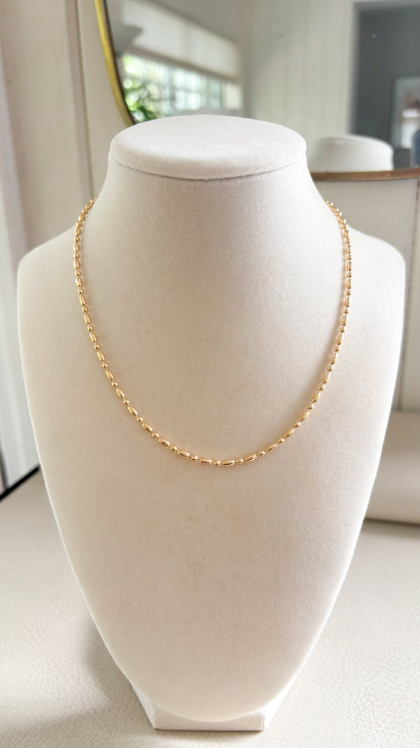 Dot & Barrel Necklace