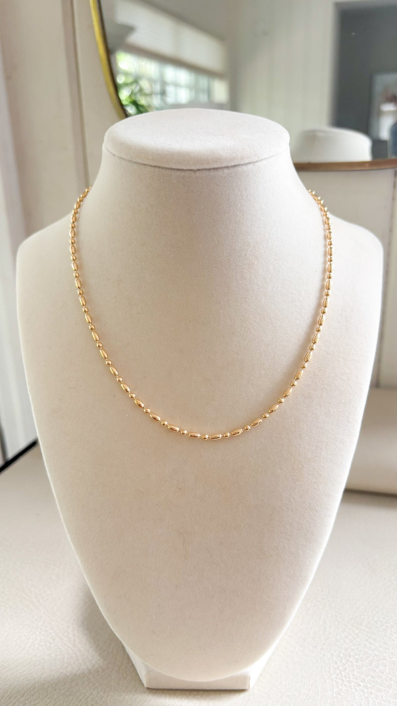 Dot & Barrel Necklace