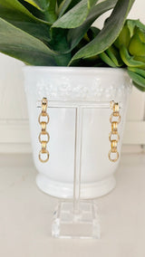 Lustre Link Earrings