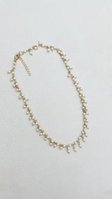 Coastal Drop Pearl Necklace