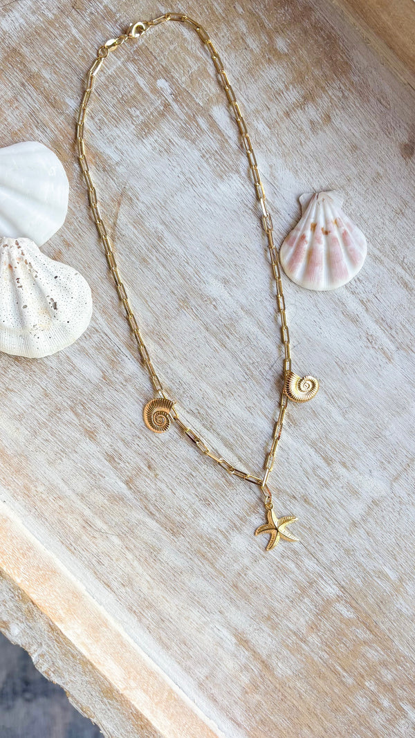 Coastal Spirit Charm Necklace