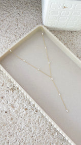 Moonthread Lariat Necklace