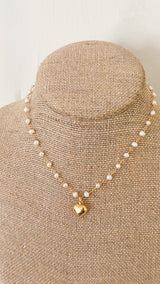 Soft Glow Heart Necklace