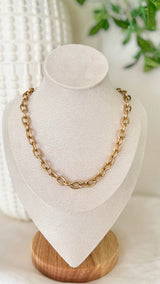 Classic Oval Link Necklace